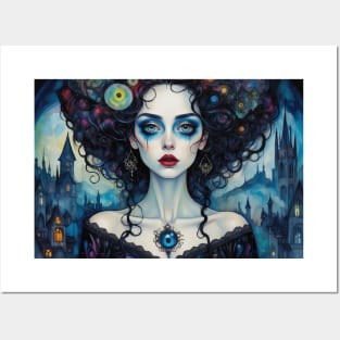 Gothic Girls Posters and Art